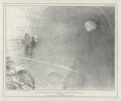Talleyrand als een spin in zijn web, 1832