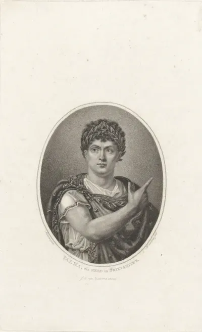Talma, als Nero in Brittanicus