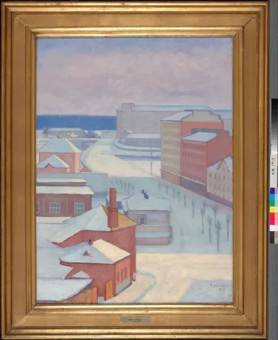 Talvinen kaupunkikuva