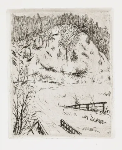 Talvinen mäki I
