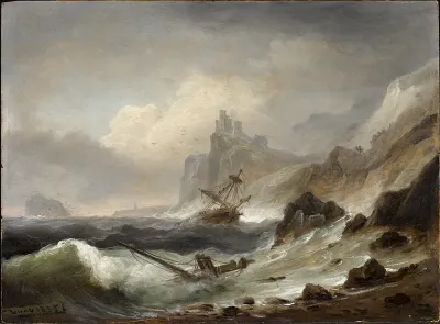 Tantallon Castle and the Bass Rock