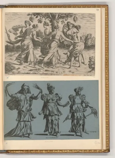 Tanz der Dryaden; Die drei Parzen (?)