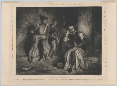 Tasso in Prison, from "L'Art"