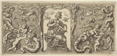 Taste (Gustus), from "Quinque Sensuum"