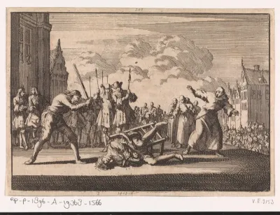 Te Mainz wordt de keizerlijke opperkrijgscommissaris Cronsbruck onthoofd, 1691