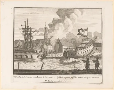 Te water laten van een schip