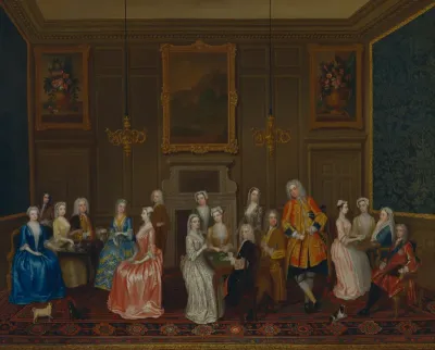 Tea Party at Lord Harrington's House, St. James'
