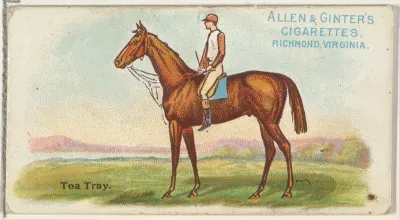 Tea Tray, from The World's Racers series (N32) for Allen & Ginter Cigarettes