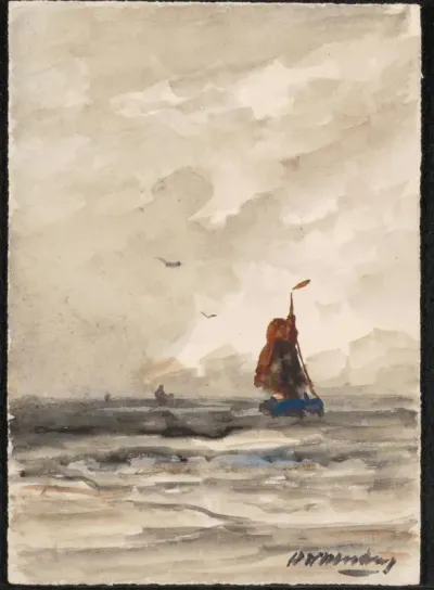 Tekening aan mevrouw Reiss