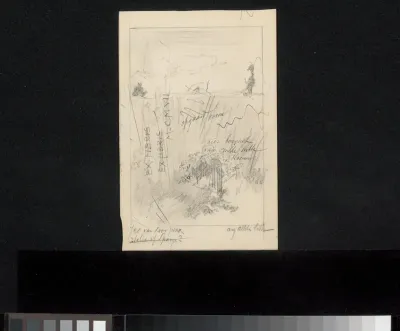 Tekening uit archief Jan Veth