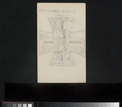 Tekening uit archief Philip Zilcken