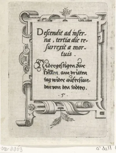 Tekst: Descendit...