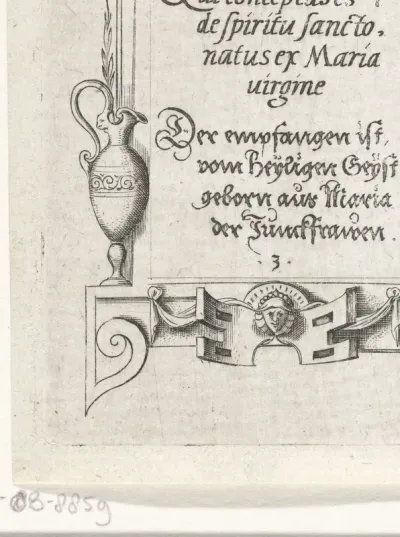 Tekst: Qui conceptus (...)