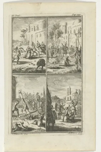 Tekstblad bij boekillustratie