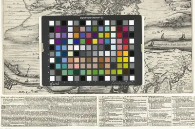 Tekstblad bij de kaart van het beleg van Bergen op Zoom, 1622