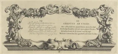 Teksten bij de voorstelling van de dankzegging door graaf Johan Maurits op de brug van Franeker, 1665
