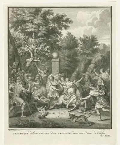 Telemachus redt Antiope