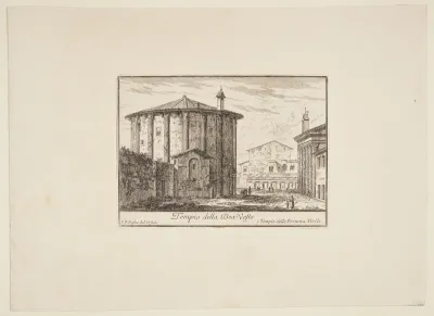 Tempel for gudinden Vesta. 1. Tempel for Fortuna Virile