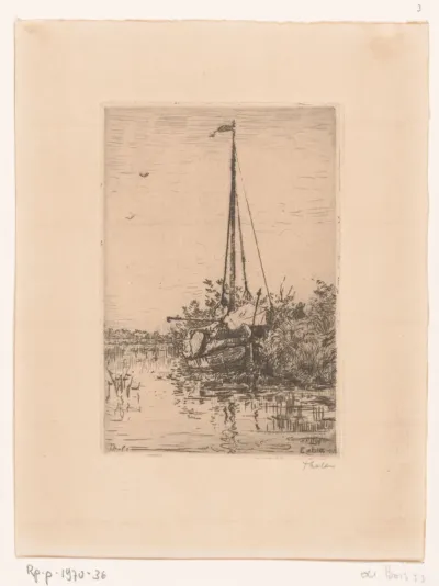 Tempel met figuren aan de Ganges
