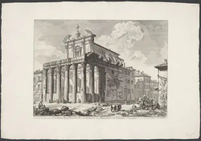 Tempel van Antoninus en Faustina te Rome