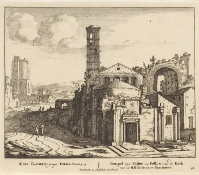 Tempel van Castor en Pollux te Rome