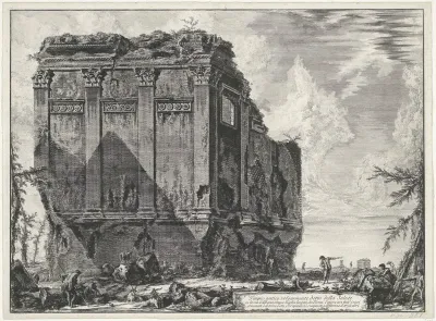 Tempel van Salus bij Rome