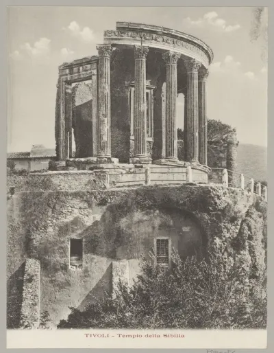 Tempel van Sybille in Tivoli