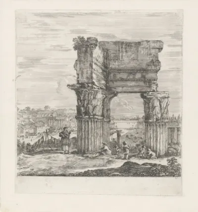 Tempel van Vespasianus en Titus op het Forum Romanum