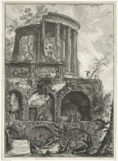 Tempel van Vesta te Tivoli