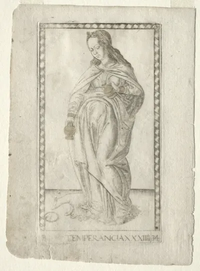 Temperance (from the Tarocchi, Series B: Cosmic Principles & Virtues, #34)