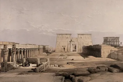 Temple at Philae, Egypt