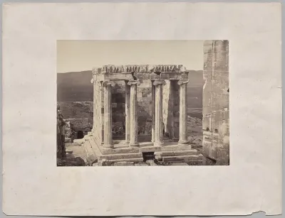 Temple of Athene Nike. Venus Victrix—Wingless Victory