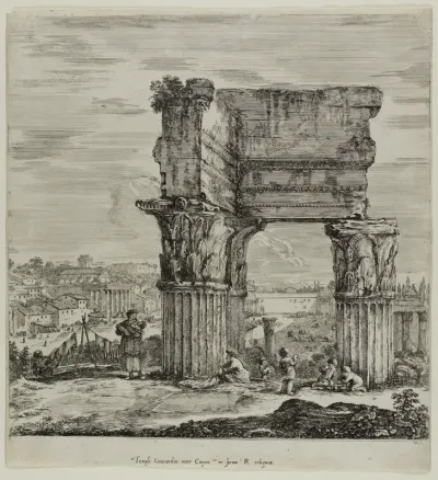 Temple of Concordia and the Roman Forum