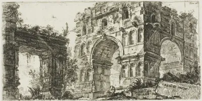 Temple of Janus, plate 11 from Some Views of Triumphal Arches and other monuments