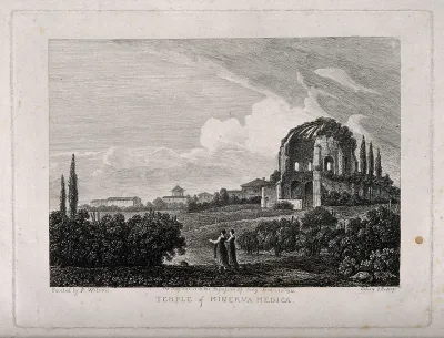Temple of Minerva Medica, Rome: panoramic views