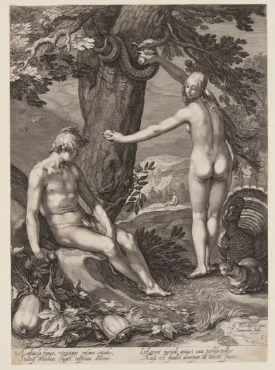 Temptation of Man, from History of the First Parents of Man