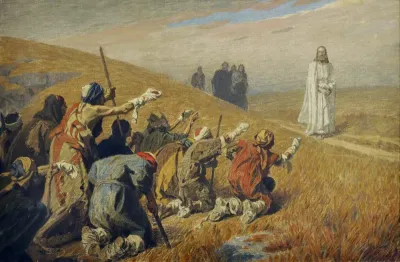 Ten Lepers Call Out to Jesus