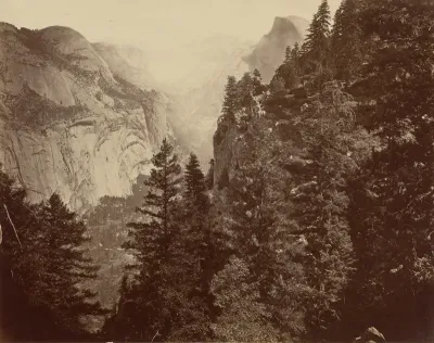 Tenaya Canyon from Union Point, Valley of the Yosemite