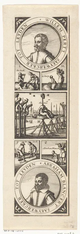 Terechtstelling van Willem Perty en Abraham Blansaert, 1623