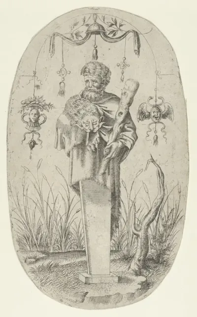 Term in the form of Hercules With His Club