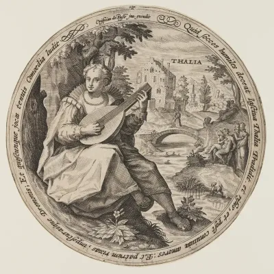 Terpsichore, from The Muses