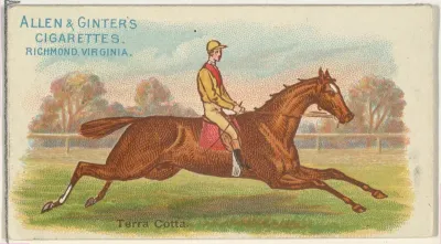 Terra Cotta, from The World's Racers series (N32) for Allen & Ginter Cigarettes
