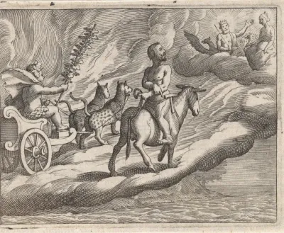 Terugkeer van Vulcanus met Bacchus