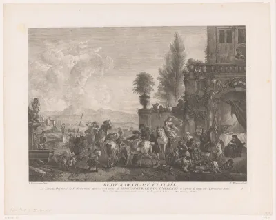 Terugkerend jachtgezelschap