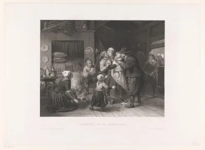 Terugkomst van de haringvangst