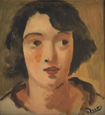 Tête de jeune femme
