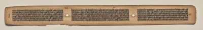 Text, Folio 118 (verso), from a Manuscript of the Perfection of Wisdom in Eight Thousand Lines (Ashtasahasrika Prajnaparamita-sutra)