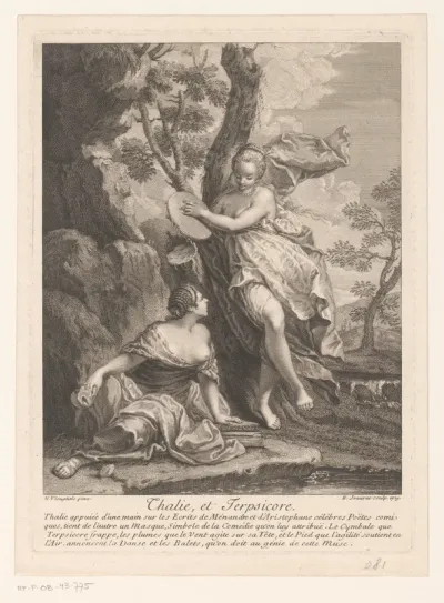 Thaleia en Terpsichore