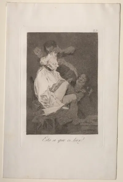 That Certainly is Being Able to Read, Plate 29