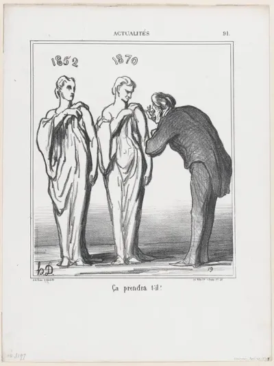 That will do the job!, from 'News of the day,' published in "Le Charivari"